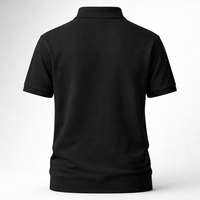 NorthEcho Premium Polo — Black Minimal Star Edition | Nordic Streetwear 2