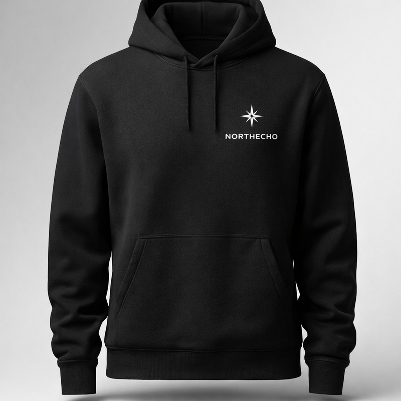NorthEcho North Star Hoodie — The North Remembers | Premium Nordic Hoodie