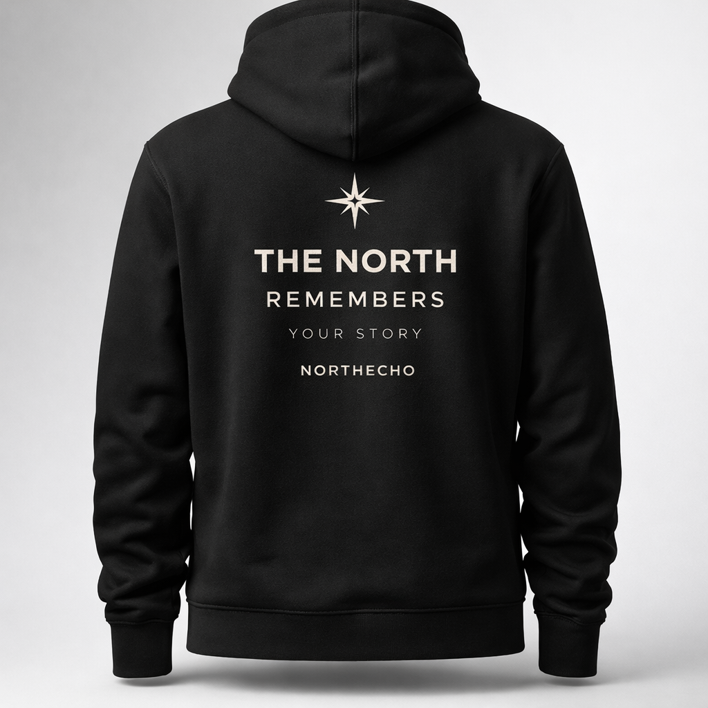 NorthEcho North Star Hoodie — The North Remembers | Premium Nordic Hoodie — 2
