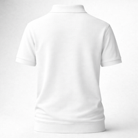 NorthEcho Premium Polo — White Minimal Star Edition | Nordic Streetwear 3